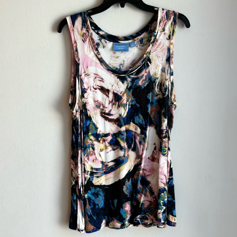 Simply Vera Wang Size XL Soft Tank Top